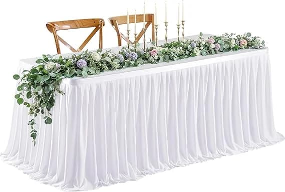 Classic White Table Cloth Gallery 4