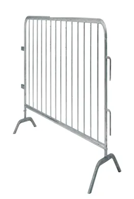 Galvanized Metal Crowd Gate